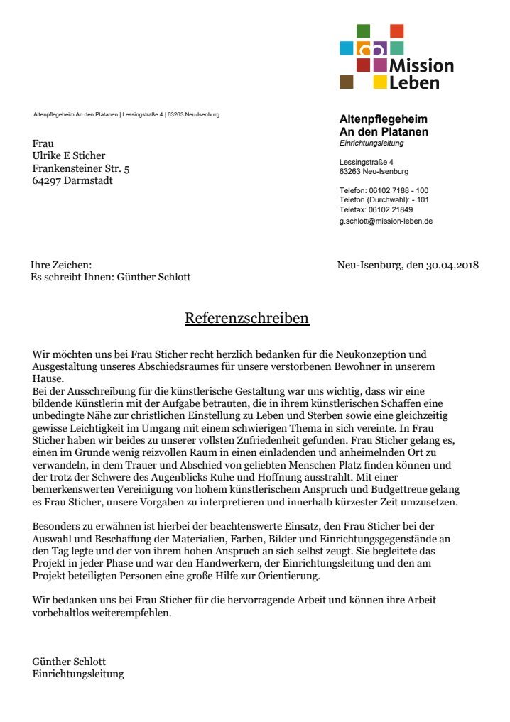 Referenz Fachinternisten Aschaffenburg